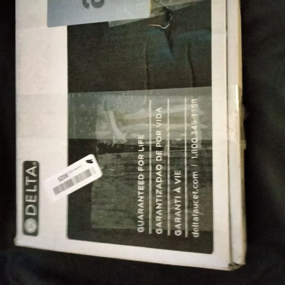Delta Modern Matte Black Single Hole Bar Sink Faucet 14882LF-BL